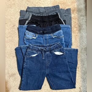 Jumping Beans Brand Jeans & Joggers Pant Lot Boys Size 6